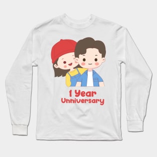 1 year anniversary Long Sleeve T-Shirt